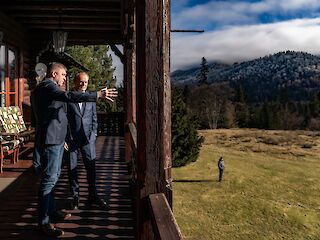 Fotogaléria k článku "V Tatranskej Javorine sa stretli Robert Fico a Donald Tusk"