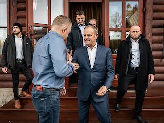 Fotogaléria k článku "V Tatranskej Javorine sa stretli Robert Fico a Donald Tusk"