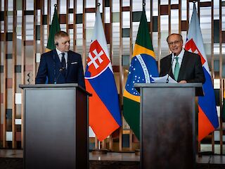 Fotogaléria k článku "R. Fico v Brazílii: Ste pre nás príkladom krajiny, ktorá formuje nezávislé postoje"