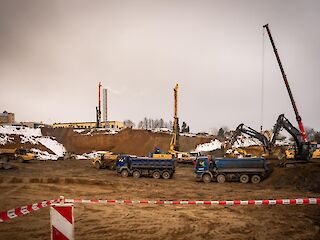 Fotogaléria k článku "Výstavba vojenskej nemocnice v Prešove pokračuje podľa plánu"