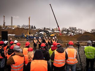 Fotogaléria k článku "Výstavba vojenskej nemocnice v Prešove pokračuje podľa plánu"