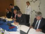 Slvnostn podpis Protokolu o pristpen k Deklarcii spoloenskej zhody zavies a pouva euro v SR