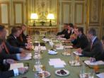 Stretnutie predsedu vldy SR Roberta Fica s franczskym prezidentom Nicolasom Sarkozym v Pari 