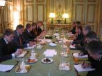 Stretnutie predsedu vldy SR Roberta Fica s franczskym prezidentom Nicolasom Sarkozym v Pari 