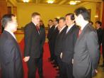 Stretnutie predsedu vldy SR R. Fica s delegciou premira ȼR Wen Jiabaa