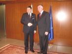 Stretnutie predsedu vldy SR Roberta Fica s predsedom ttnej rady Slovinskej republiky Janezom Sunikom, 15.1.2007